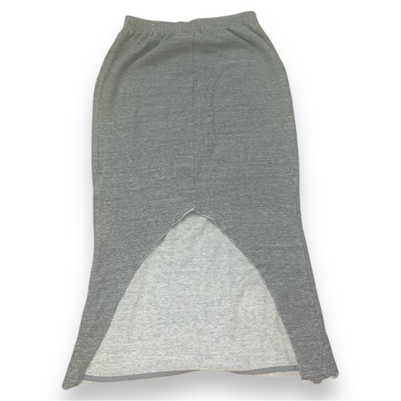Theyskens Theory Cotton Sweatshirt fabric Midi Skirt XS - Picture 3 of 8